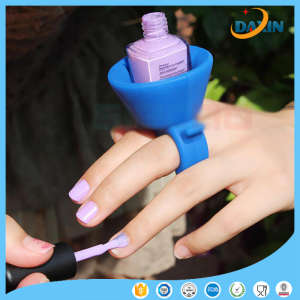 New Nail Wearable Portable Finger Nail Polish Bottle Holder