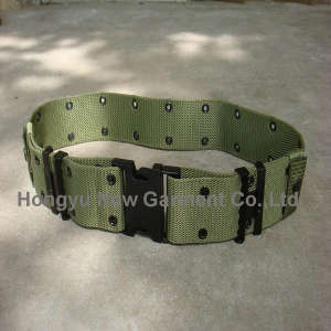 Military Duty Waist Army Nylon Webbing Belt (HY-WB001)